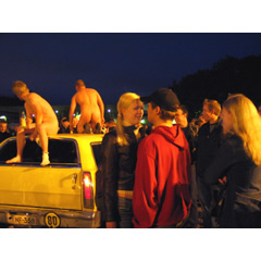 Friday Night Cruising. Copyright Reino Laukkanen.
