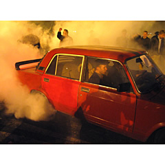 Friday Night Cruising. Copyright Reino Laukkanen.