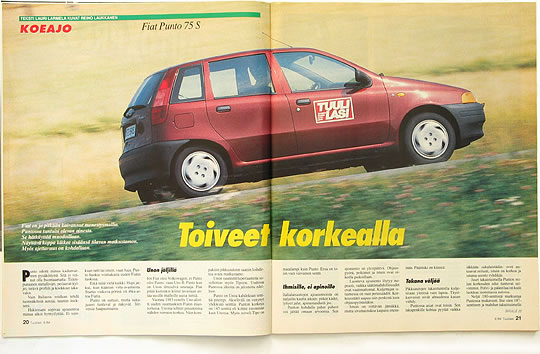 Toiveet korkealla.